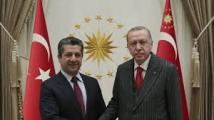 بارزاني لأردوغان: إقليم كردستان سيظل عامل أمان واستقرار في المنطقة