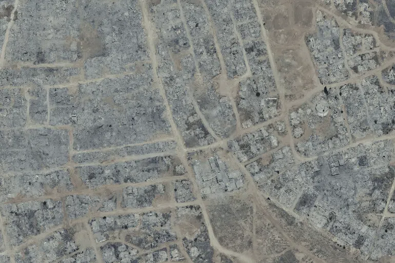 صور فضائية تكشف خريطة الدمار والانتشار الإسرائيلي شمال غزة