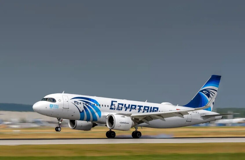 مصر للطيران تعلق رحلاتها إلى 12 مدينة بالخليج والعراق