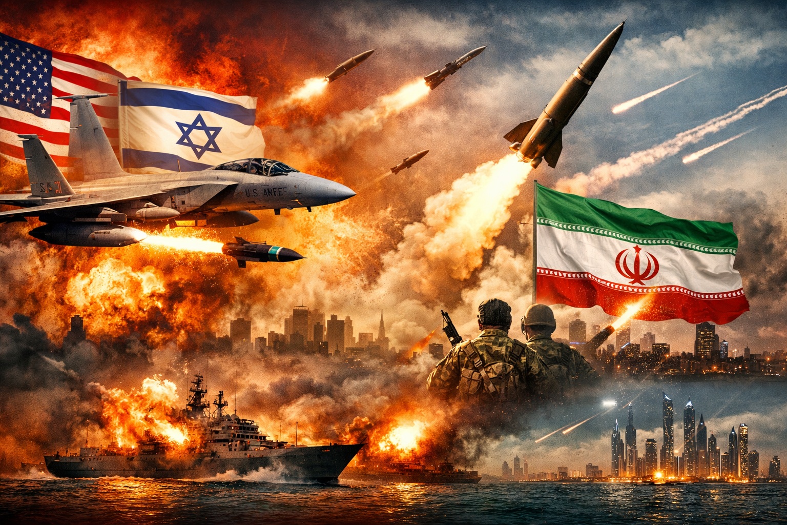 تصعيد إقليمي واسع خلال الساعات الثماني الأخيرة