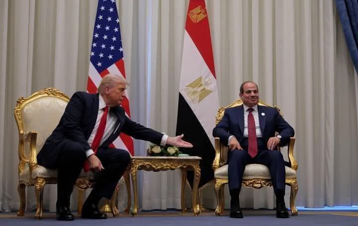 ترامب من على متن الطائرة: صنعنا السلام في الشرق الأوسط 