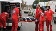 جرح 6 مواطنين بانفجار لغم بريف حمص