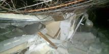  انهيار منزل في حماة