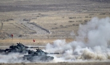 قصف بري تركي يستهدف مطار منغ العسكري 