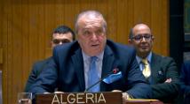 الجزائر: سنُعيد طرح ملف عضوية فلسطين الكاملة في الأمم المتحدة بقوّة 