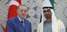 أردوغان ومحمد بن زايد يبحثان آخر التطورات بالأراضي الفلسطينية