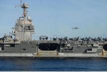 حاملة فورد تدخل التاريخ بأطول انتشار عسكري أمريكي