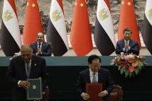"غزة على رأس المباحثات".. الرئيس الصيني يستقبل نظيره المصري في بكين