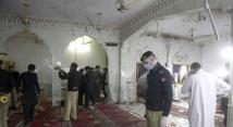 56 قتيلاً بهجوم على مسجد في باكستان 