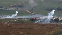 الجيش اللبناني يرد على اعتداء الاسرائيلي في مزارع شبعا 