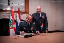 هيكل يناقش خطط دعم الجيش اللبناني في هولندا