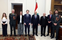 عون يدعو إلى دور أوروبي فاعل لإرغام إسرائيل على الالتزام بالقرارات الدولية