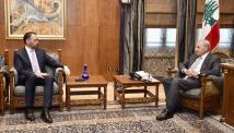 بري وبريفو يناقشان الاستقرار وسبل خفض التوتر في لبنان