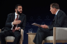 المصالحة المستحيلة.. كيف جمعت قمة "كونكورديا" أحمد الشرع بديفيد بتراويس؟