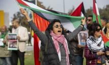 عشرات التونسيين يتظاهرون احتجاجا على جرائم الإبادة الإسرائيلية بغزة