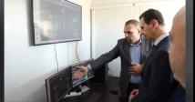 الرئيس الأسد يطلق المرحلة الأولى من تشغيل مشروع الطاقة الكهروضوئية في مدينة عدرا
