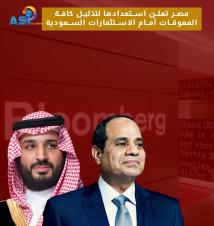 فيديو: مصر تعلن استعدادها لتذليل كافة المعوقات أمام الاستثمارات السعودية(51ث)