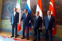 بدء الاجتماع الرباعي لوزراء خارجية سورية وروسيا وإيران وتركيا في موسكو