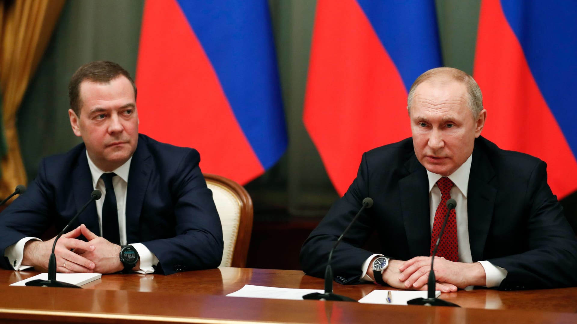 ميدفيديف: أي محاولة لاعتقال بوتين إعلان حرب على روسيا